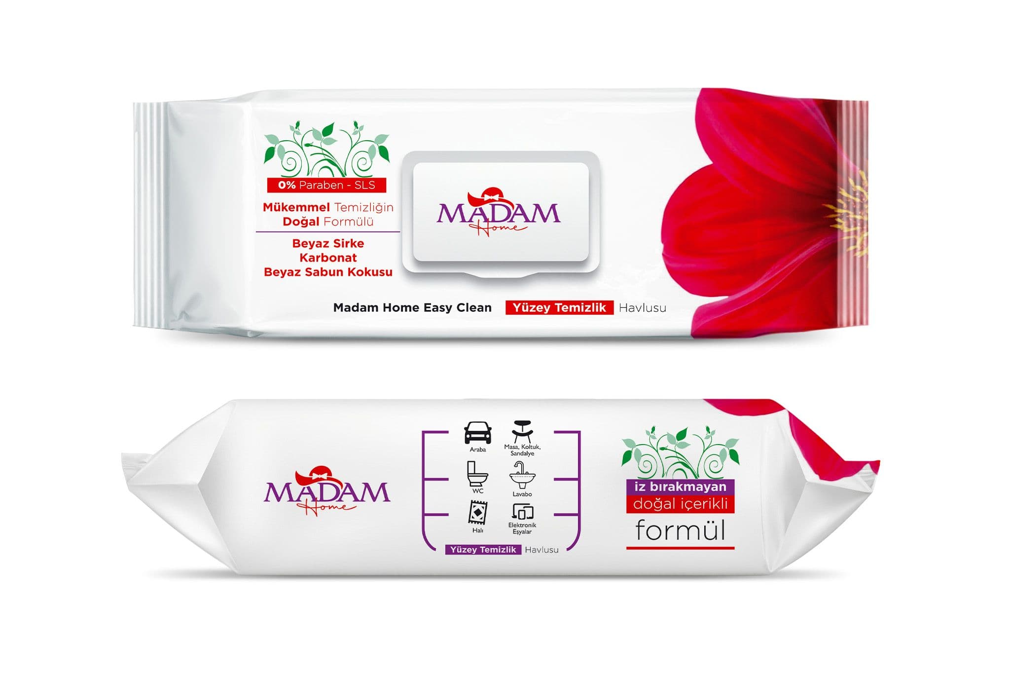 Madam Beyaz Sirke & Karbonat & Beyaz Sabun (Seri 4)