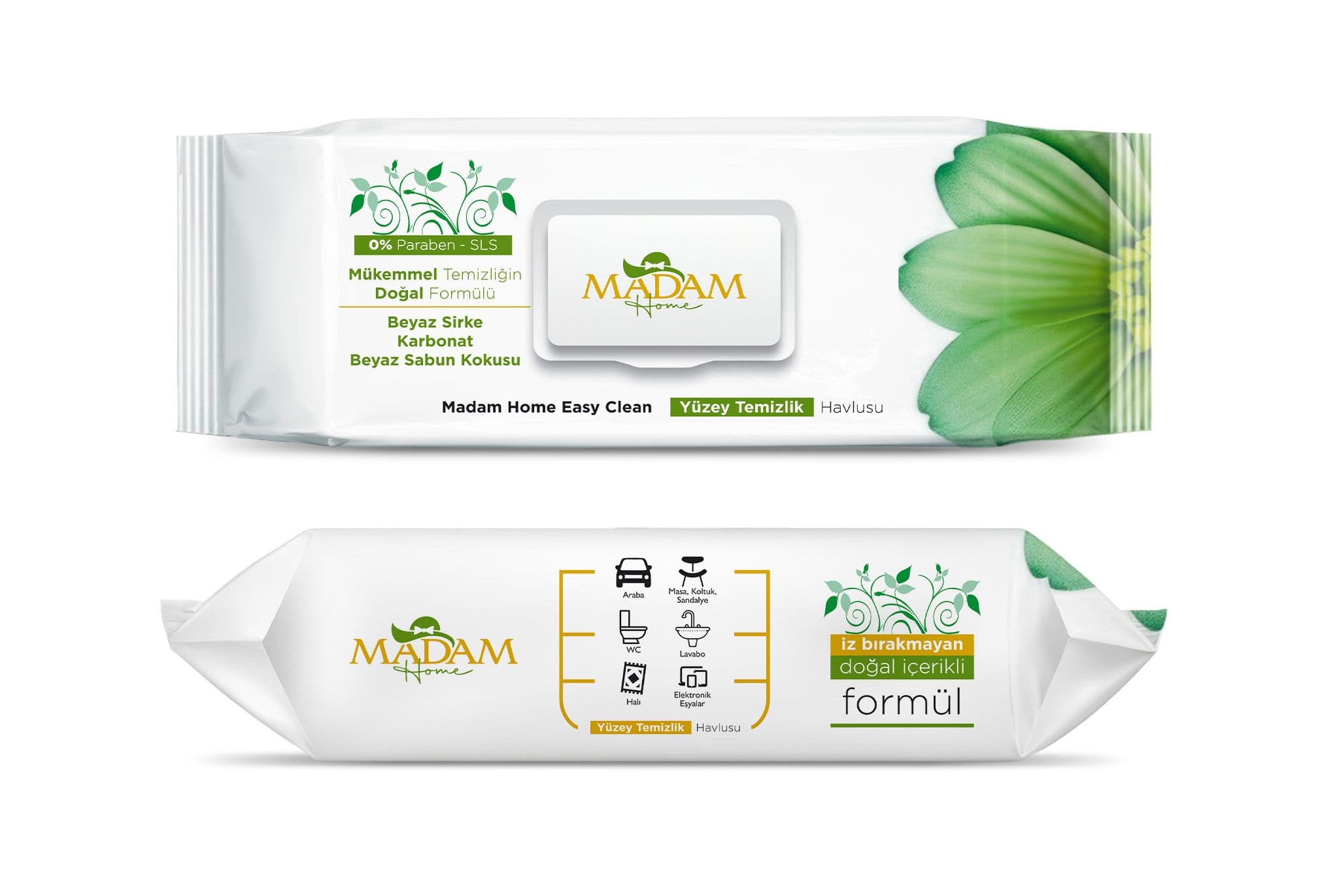 Madam Beyaz Sirke & Karbonat & Beyaz Sabun (Seri 3)